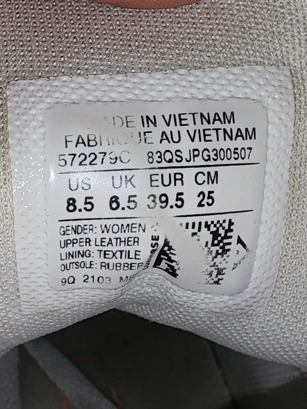 white leather Converse Chuck Taylor All Star Move sneakers women's size 8.5 - Picture 7 of 7